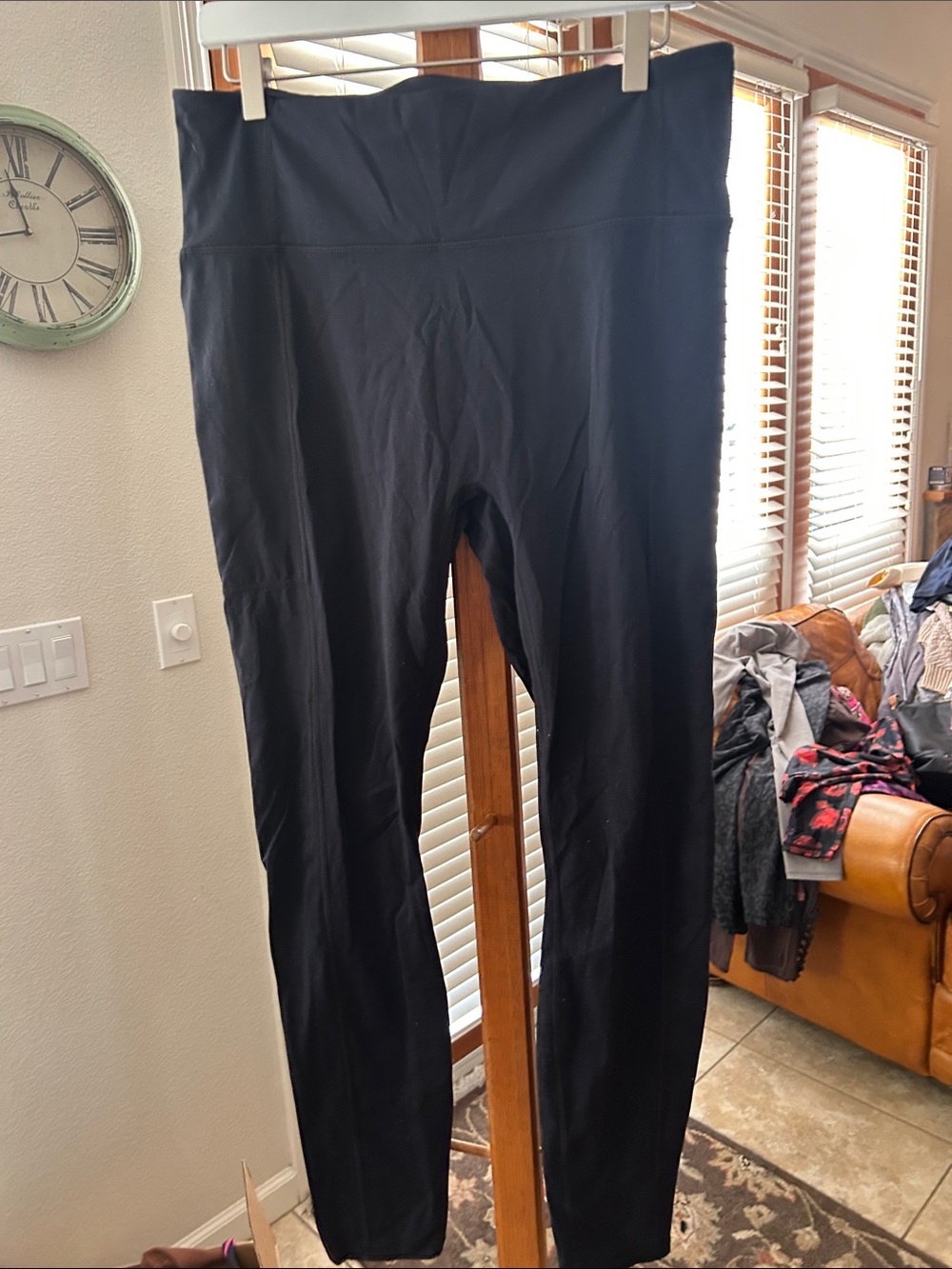 Fabletics Black High-Waist Leggings VGUC